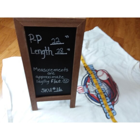 2007 World Series Colorado AYL T-Shirt Men's Large White 100% Pre-Shrunk Cotton - Picture 8 of 8